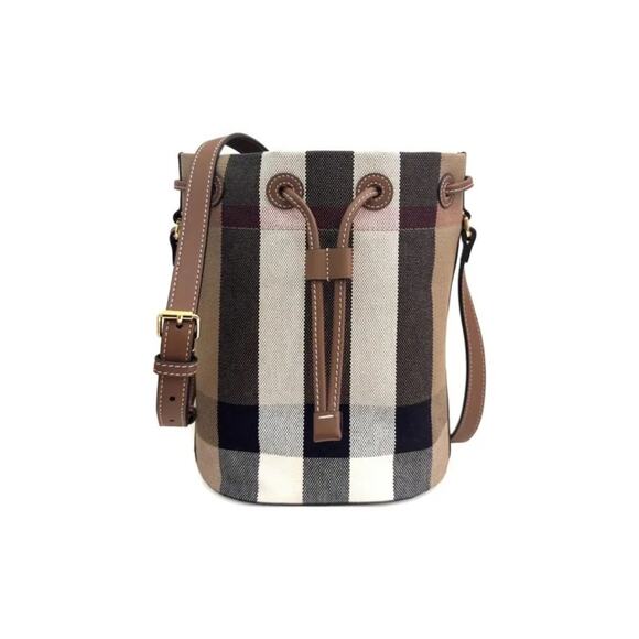 Burberry Handbags - Burberry Checkered Bucket Bag NWT